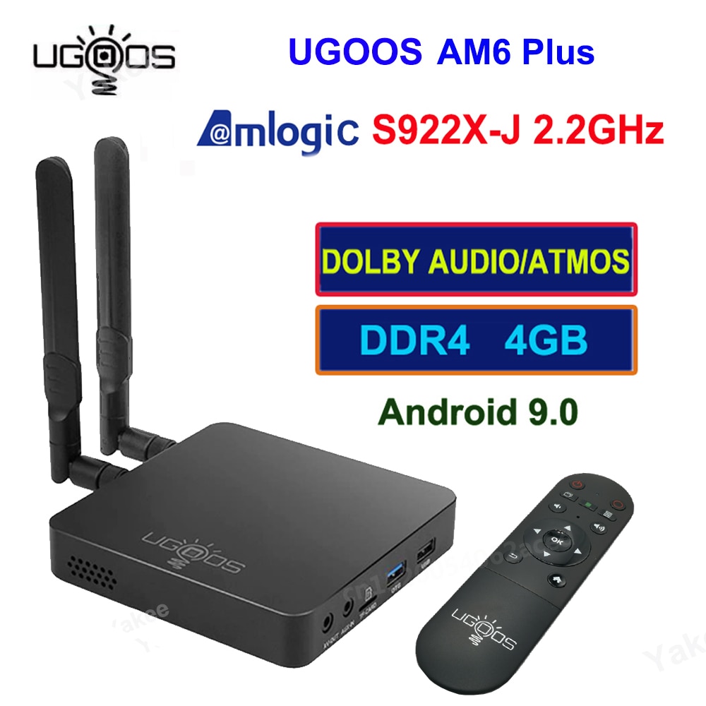 UGOOS AM6B ÷ Ʈ TV ڽ Amlogic S922X-J 4..